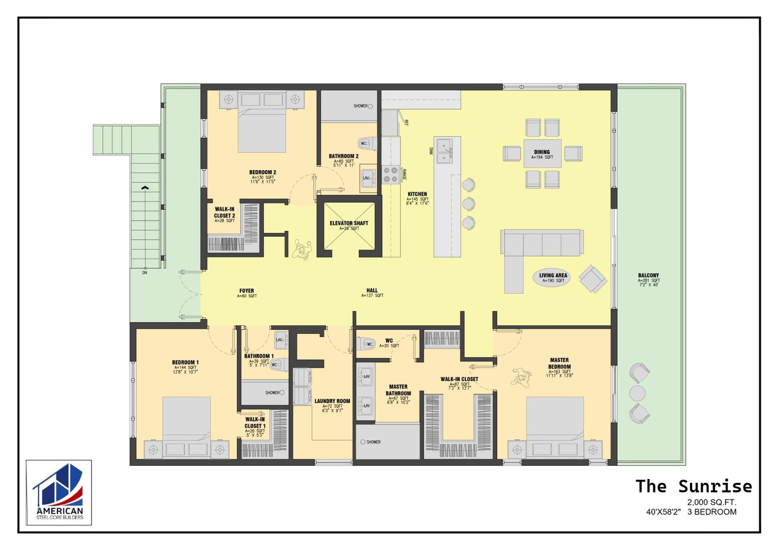 Sunrise 2000 Floorplan Final