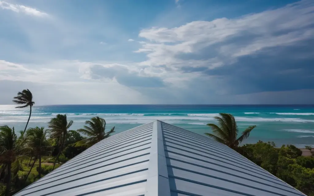 What type of roof holds up best in a hurricane?