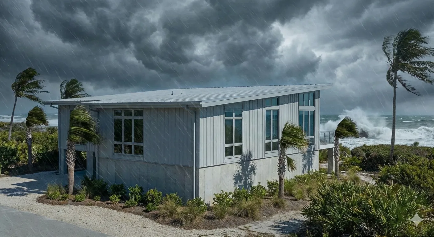 How Steel Homes Perform During Hurricanes