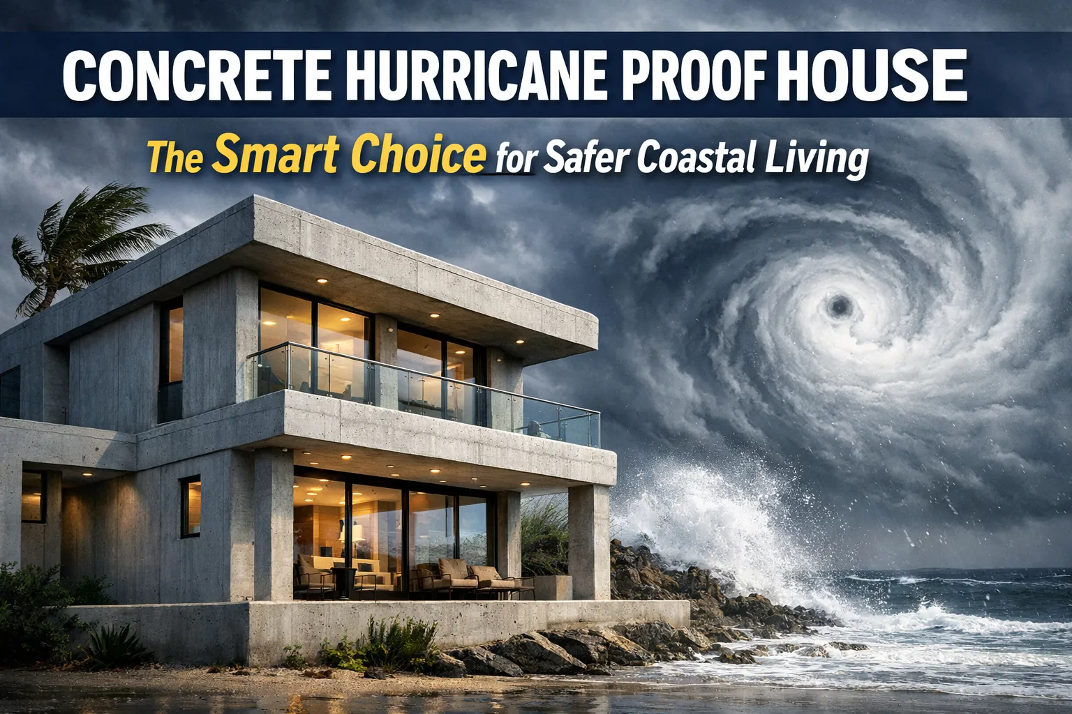 Concrete Hurricane Proof House: The Smart Choice for Safer Coastal Living