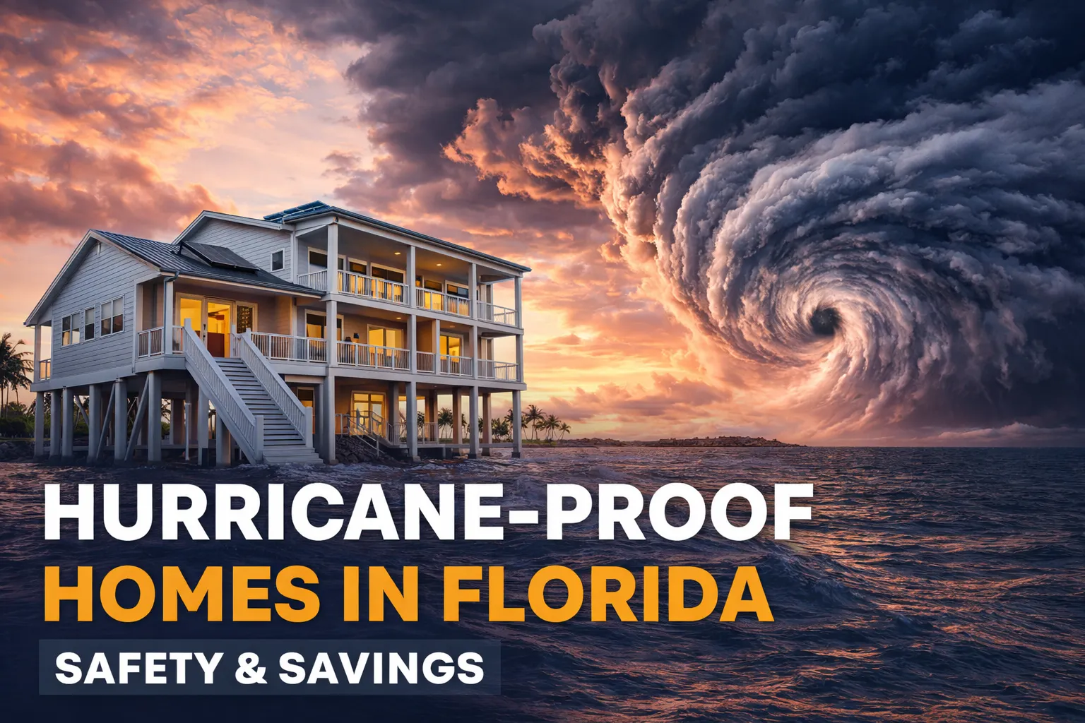 Hurricane-Proof Homes in Florida A Smarter Way to Build for Safety and Savings