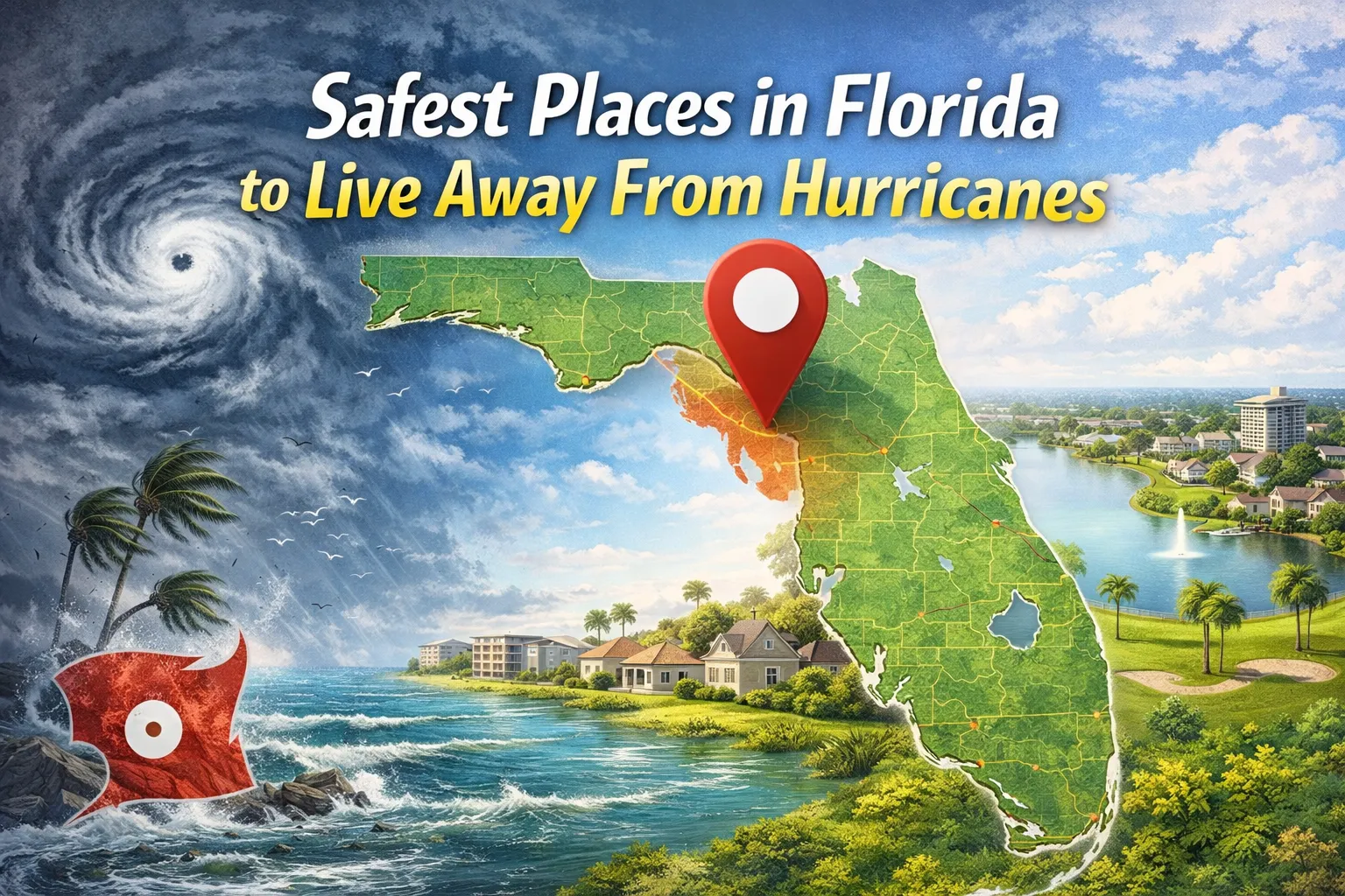 Safest Places in Florida to Live Away From Hurricanes 1 Safest Places in Florida to Live Away From Hurricanes