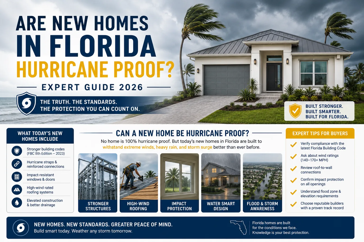  Are New Homes in Florida Hurricane Proof Expert Guide 2026