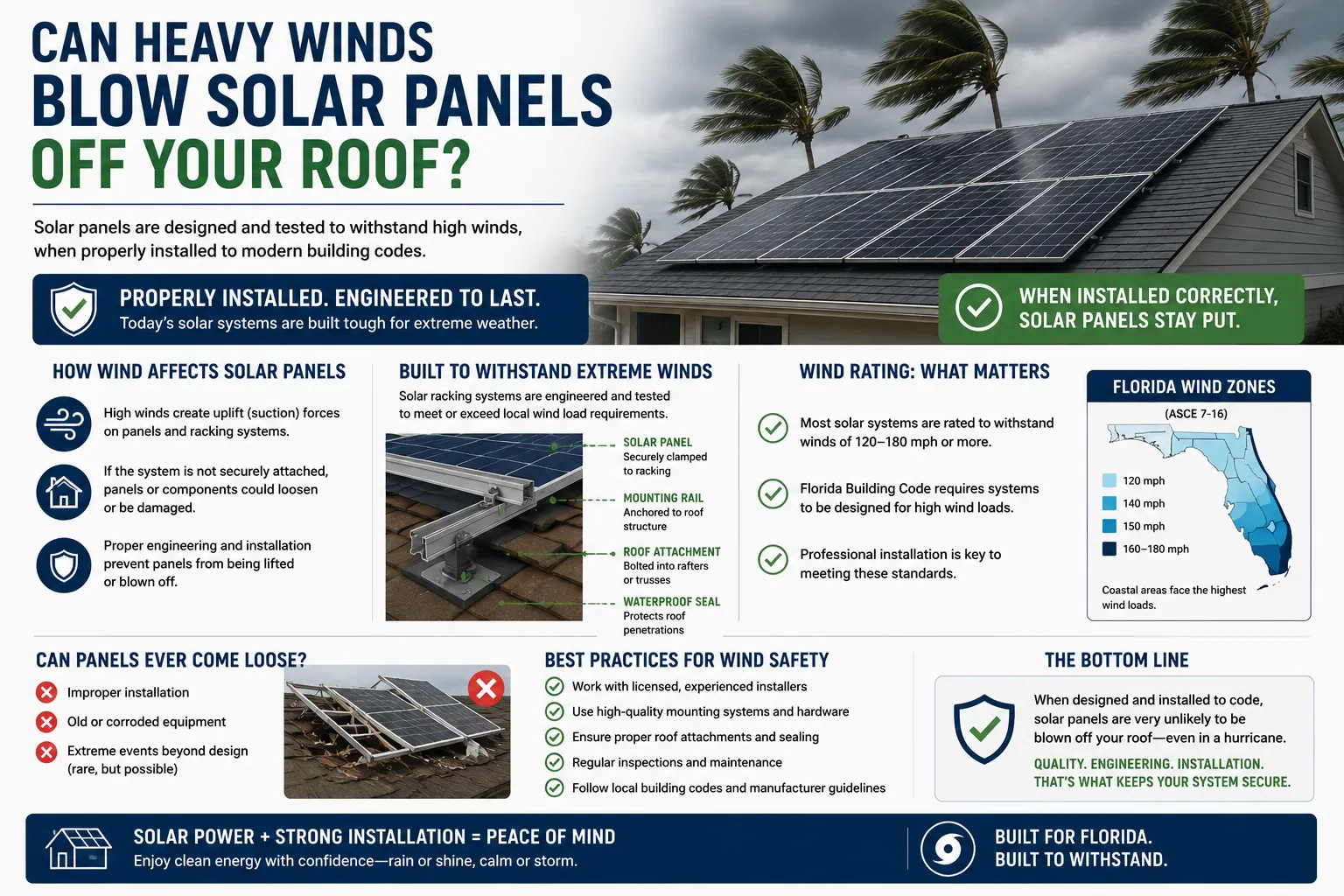 Can Heavy Winds Blow Solar Panels Expert 2026 Guide
