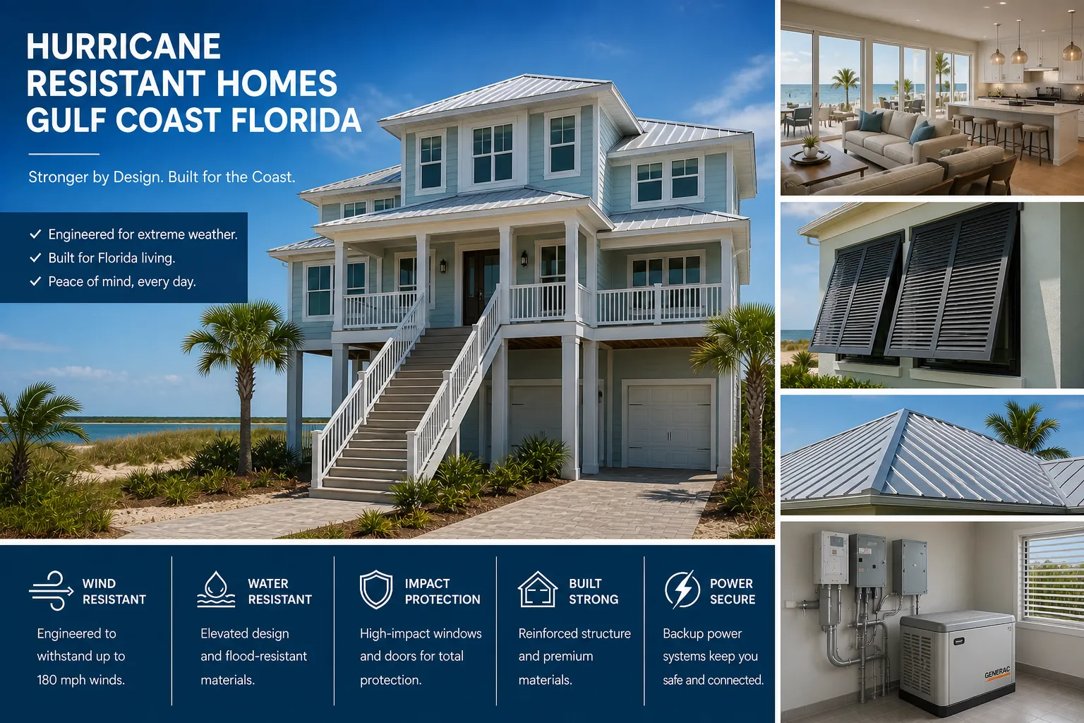 Hurricane Resistant Homes in the Gulf Coast, Florida