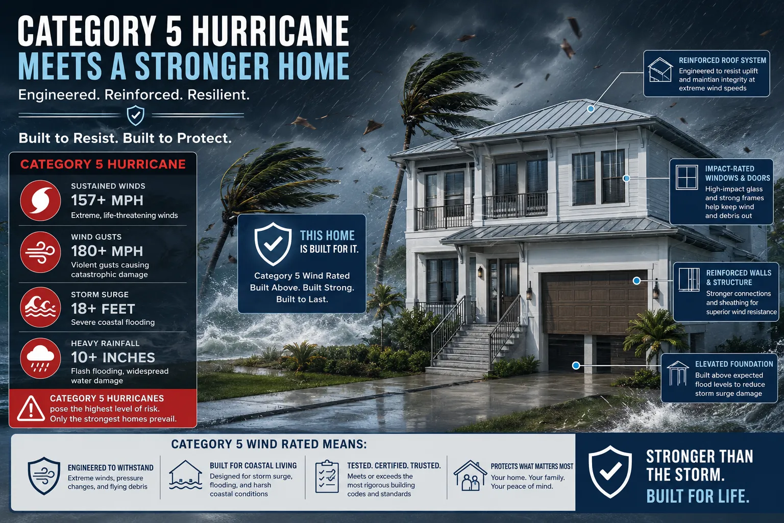 Category 5 Wind Rated Homes Explained 1 Category 5 Wind Rated Homes: Stop Risking Your Family