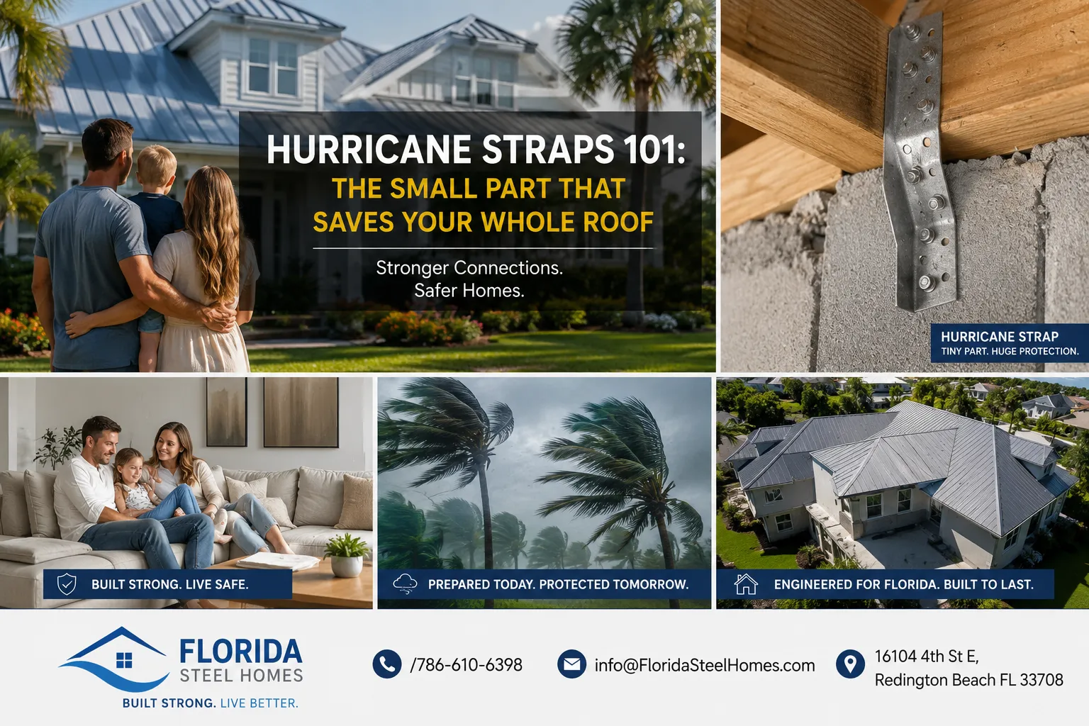 Hurricane Straps Stronger, Safer Homes