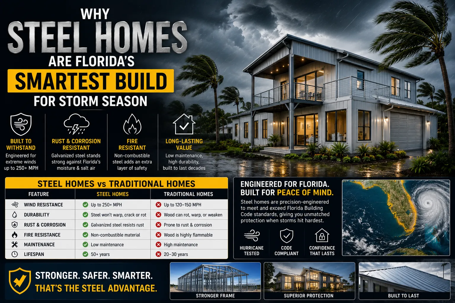Home 14 Steel homes for Florida's storm season