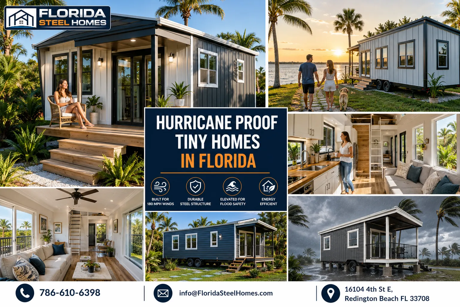 Hurricane Proof Tiny Homes in Florida: The Complete Steel Building Guide