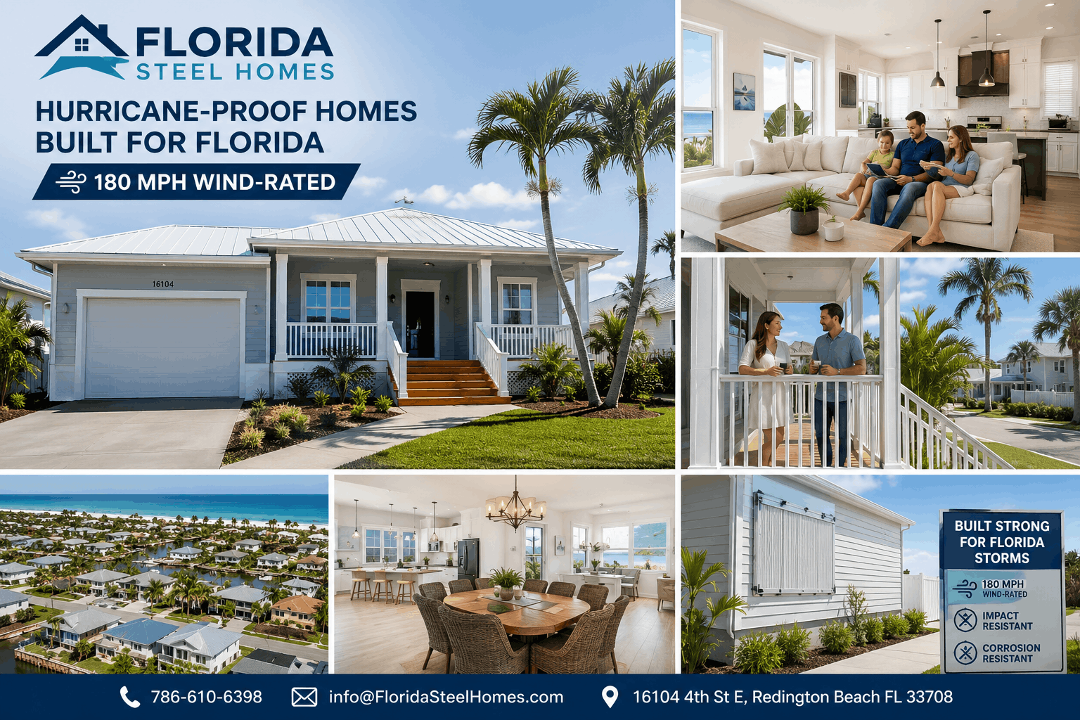 Home 15 Prefab Hurricane-Proof Homes Florida 180 MPH Wind-Rated
