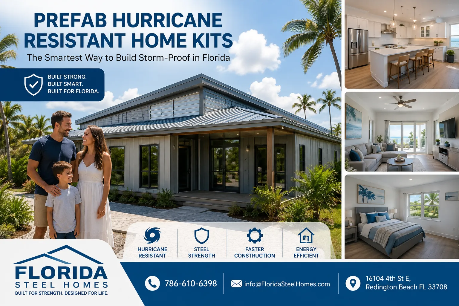 Prefab Hurricane Resistant Home Kits The Smartest Way to Build Storm-Proof in Florida