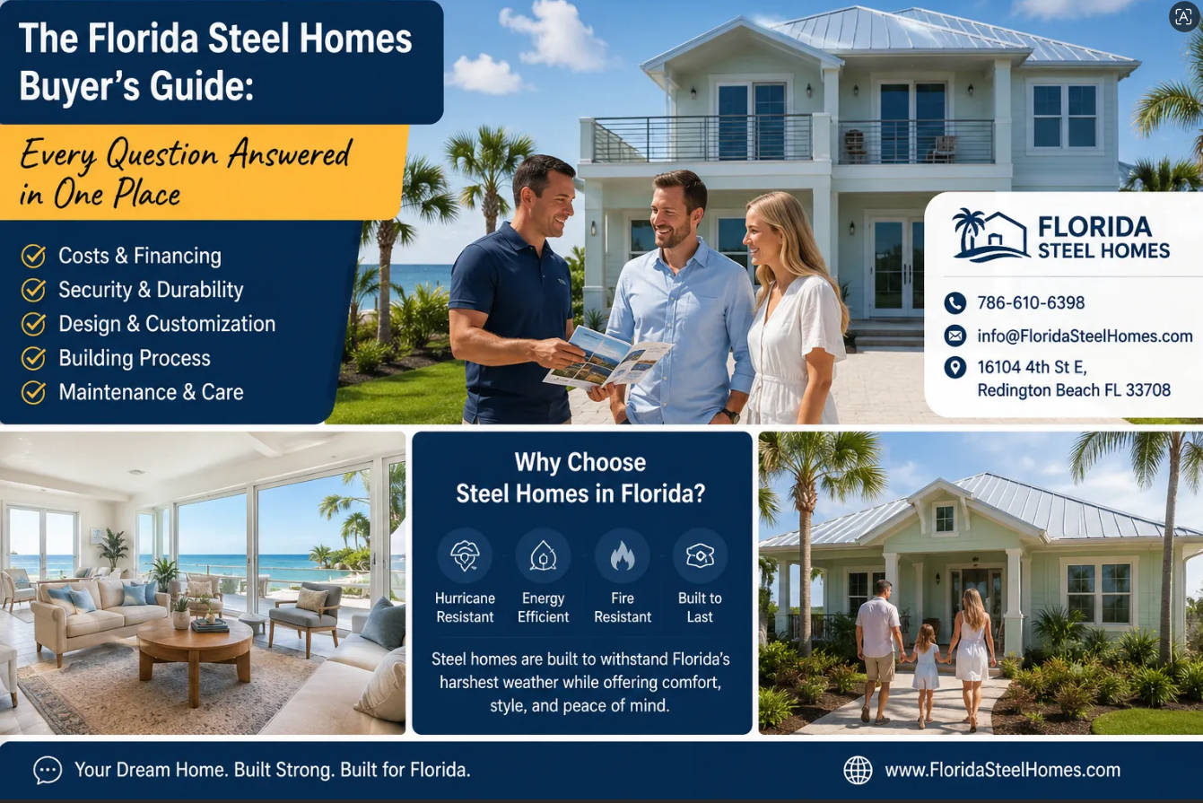 The Florida Steel Homes Buyer's Guide: Every Question Answered in One Place