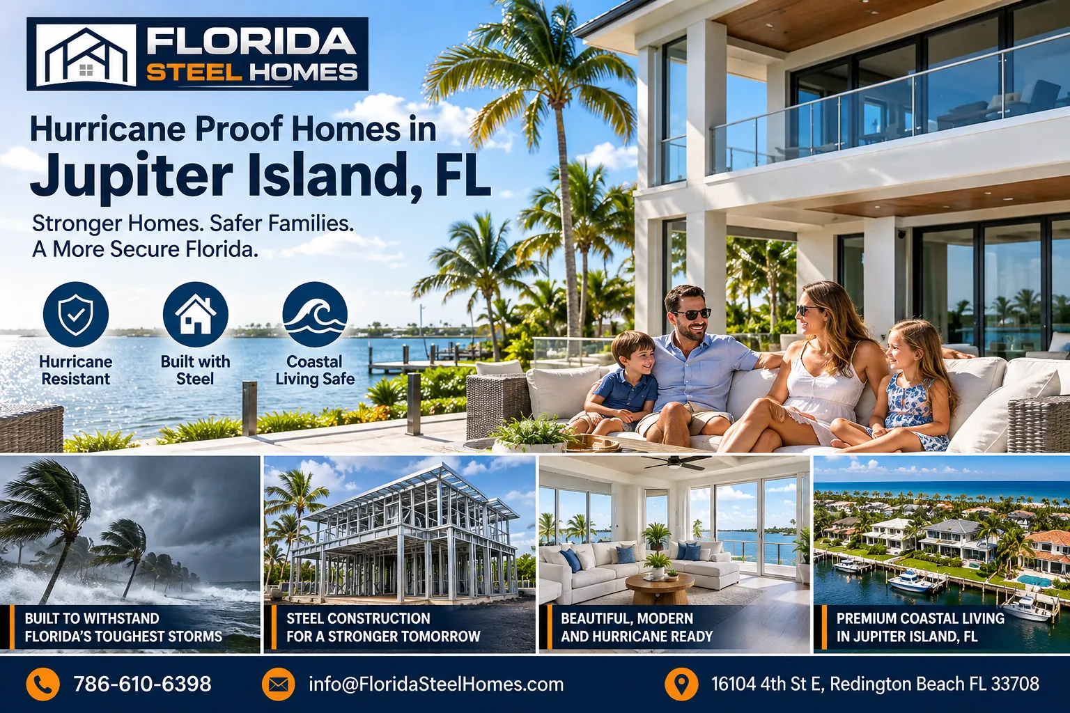 Hurricane Proof Homes in Jupiter Island, FL