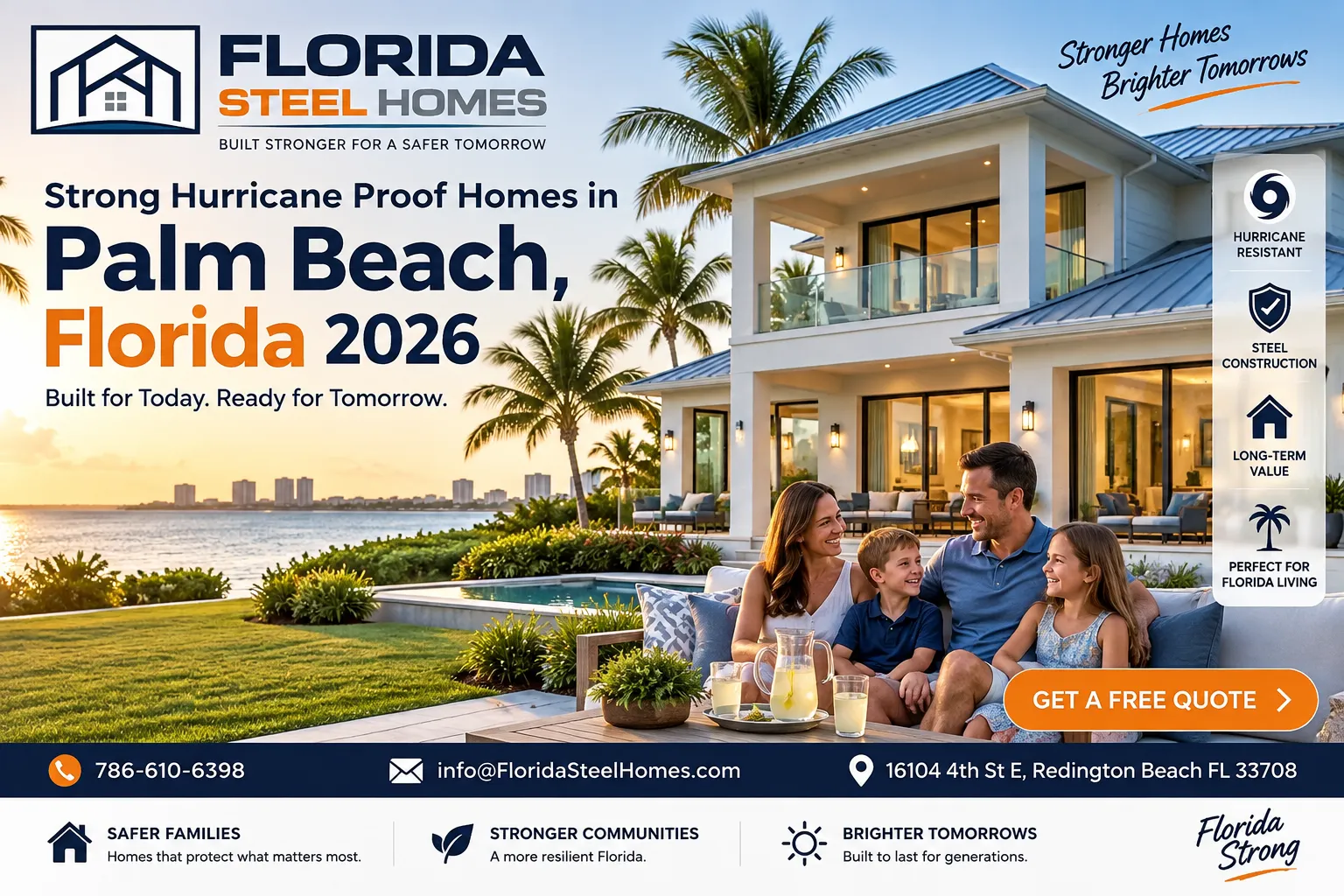 Strong Hurricane Proof Homes in Palm Beach, Florida 2026