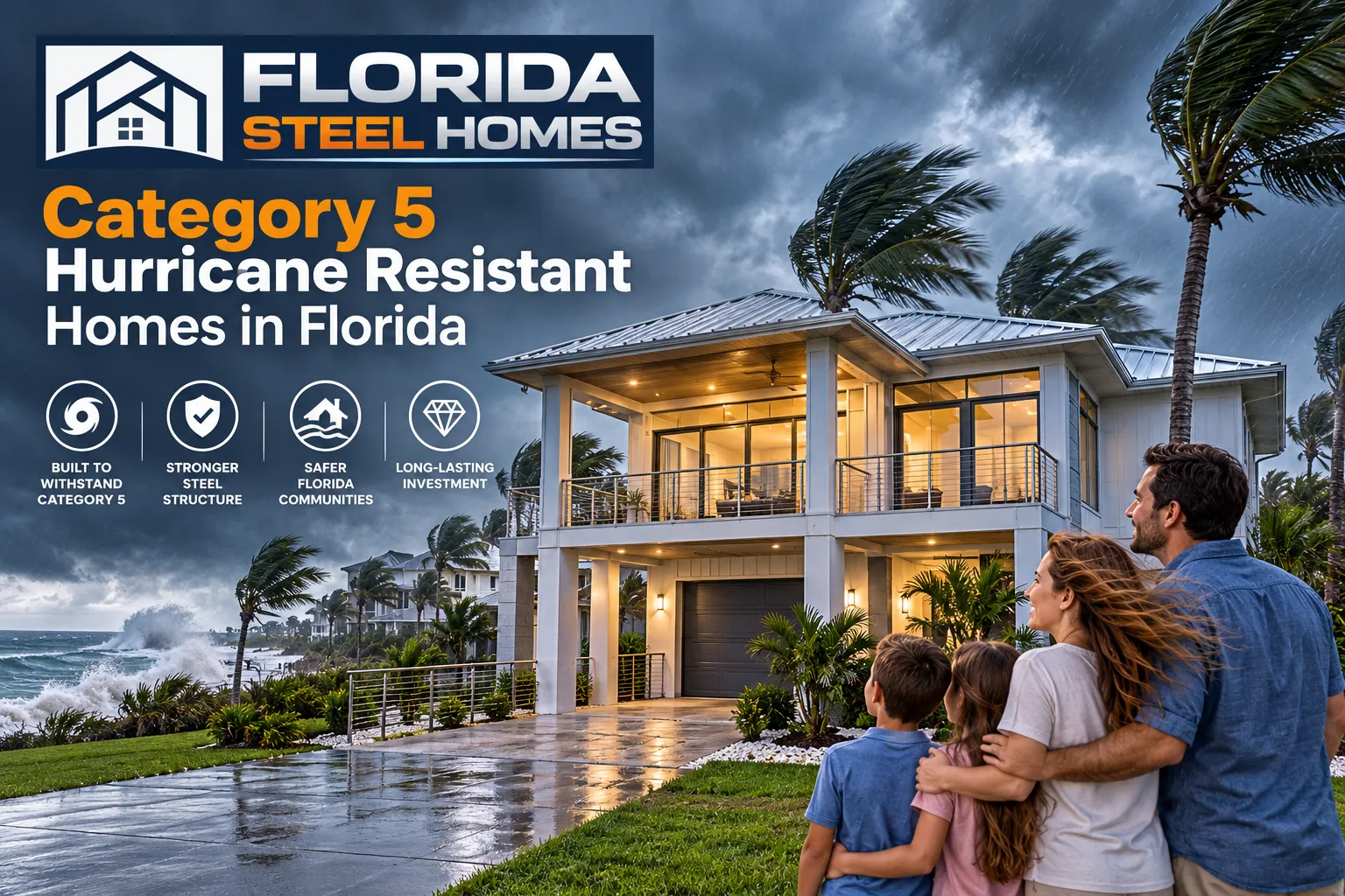 Category 5 Hurricane Resistant Homes in Florida