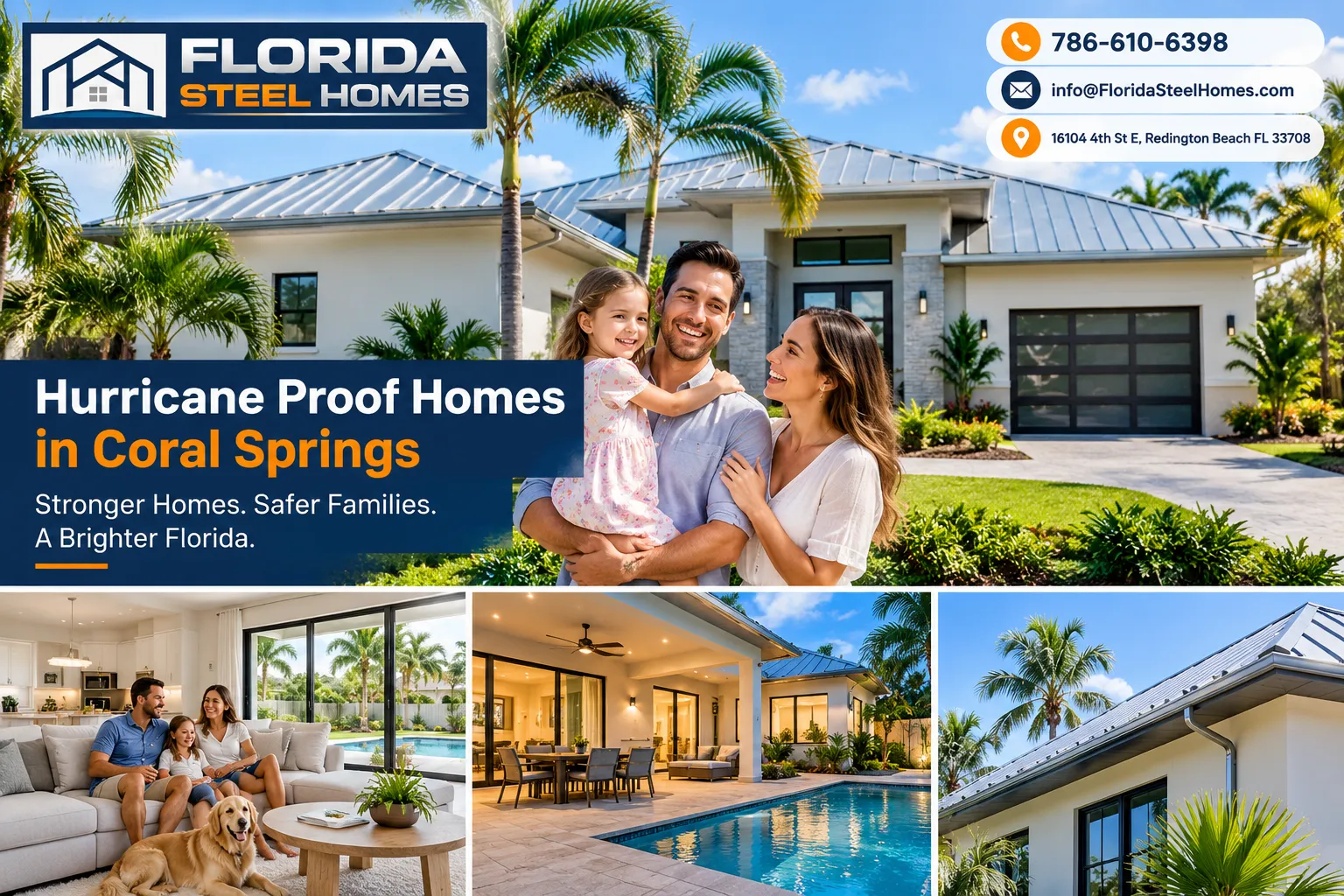 Hurricane Proof Homes in Coral Springs, FL