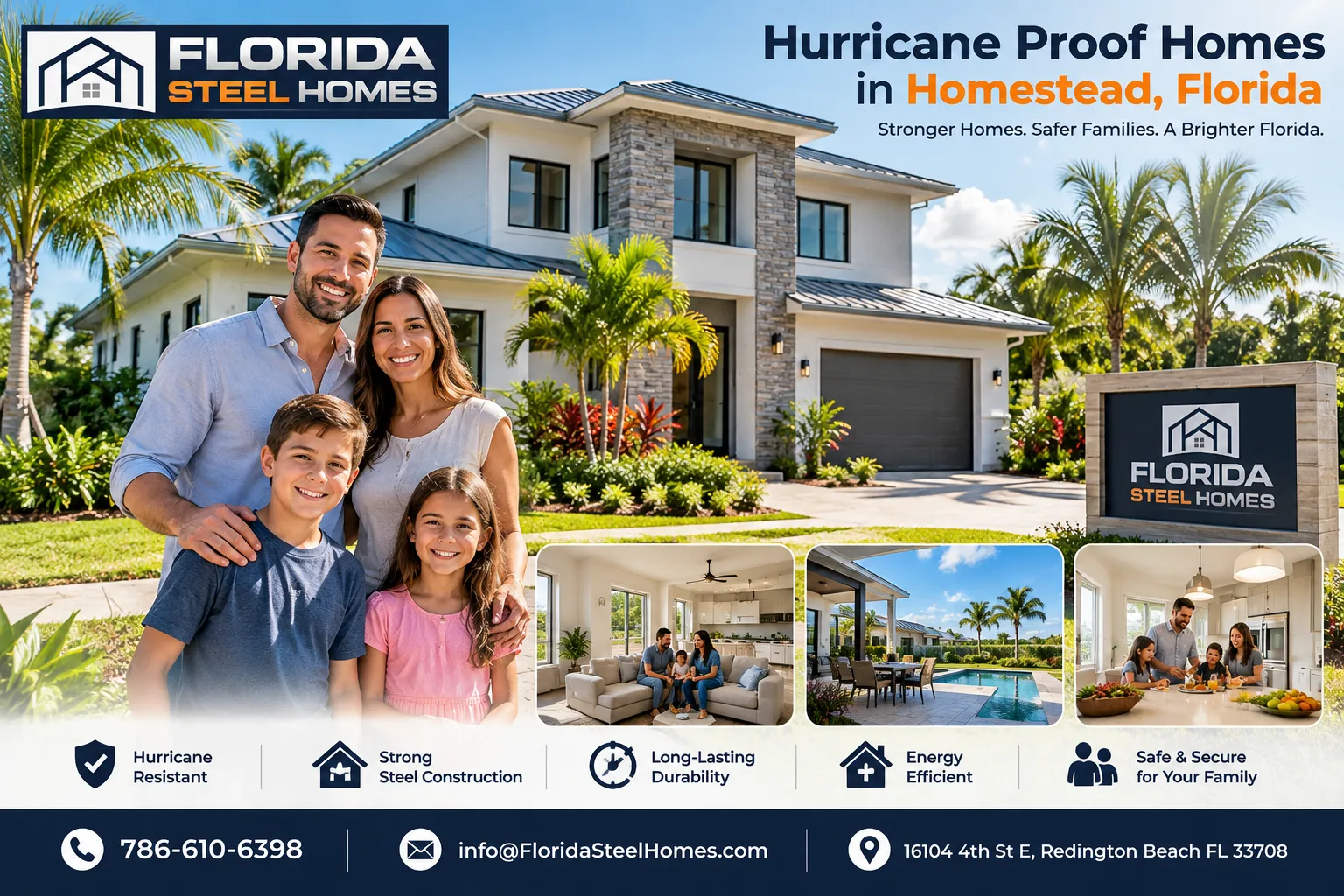 Hurricane Proof Homes in Homestead, FL